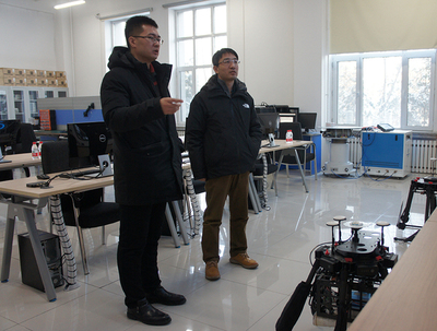 北京大學工學院范瑞峰教授赴衛導團隊及公司考察并交流技術服務